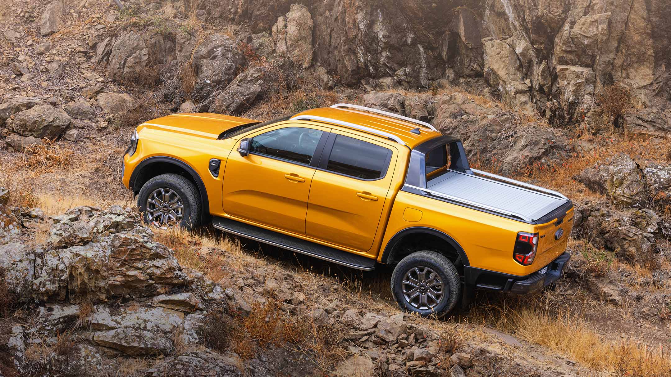 Nuevo Ford Ranger puede con pendientes inclinados