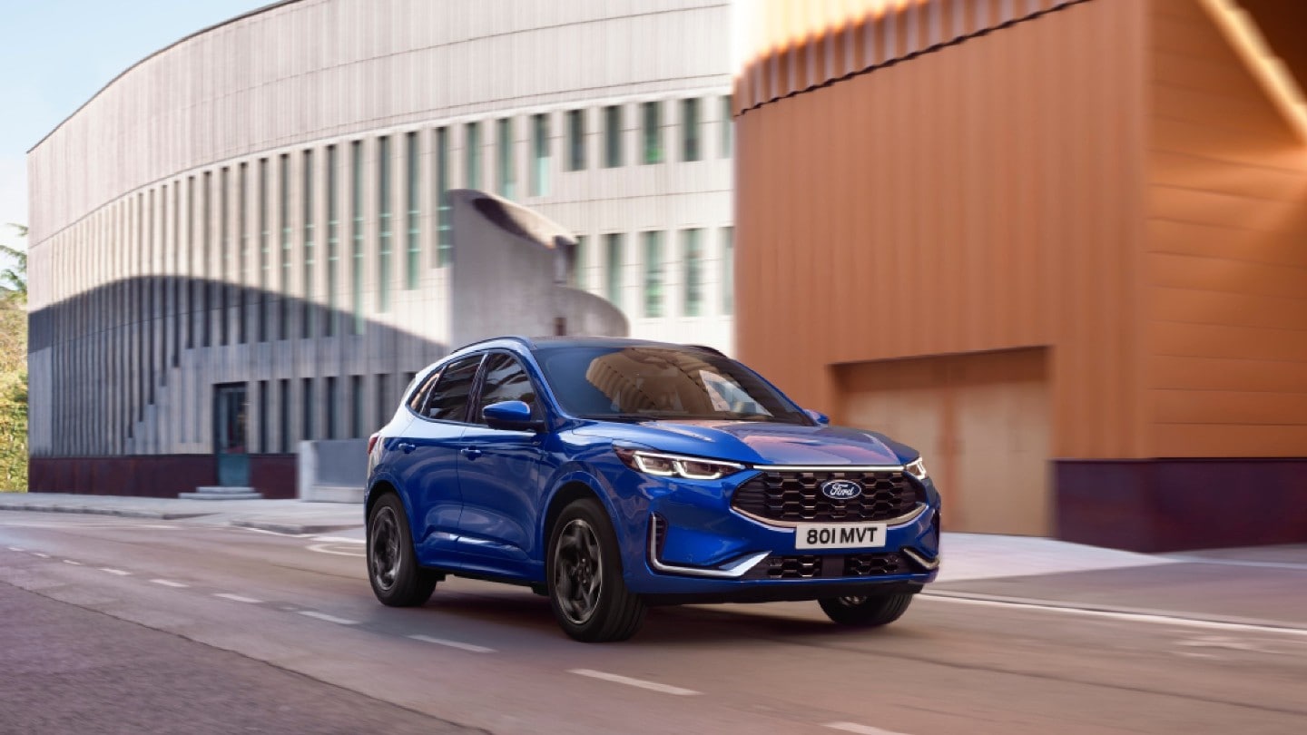 Ford Kuga on the road