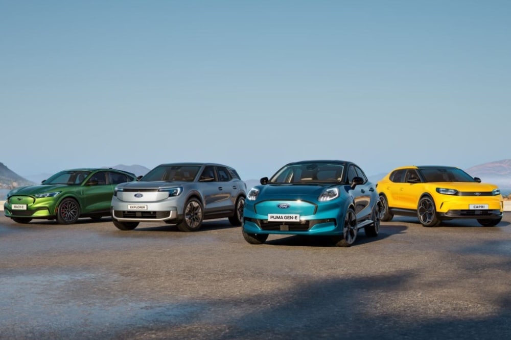 Gama eléctrica de Ford Puma Gen-E, Capri, Explorer y Mach-E