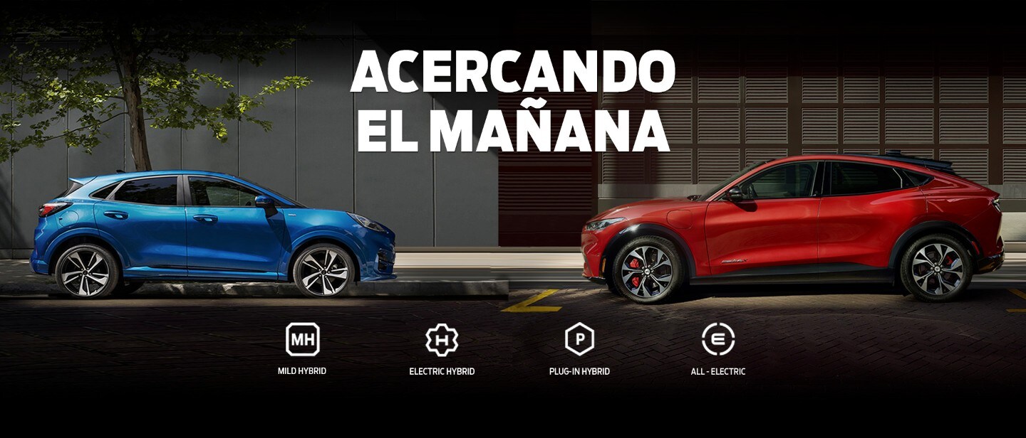 Gama de coches híbridos y eléctricos de Ford Gama de coches híbridos y eléctricos de Ford
