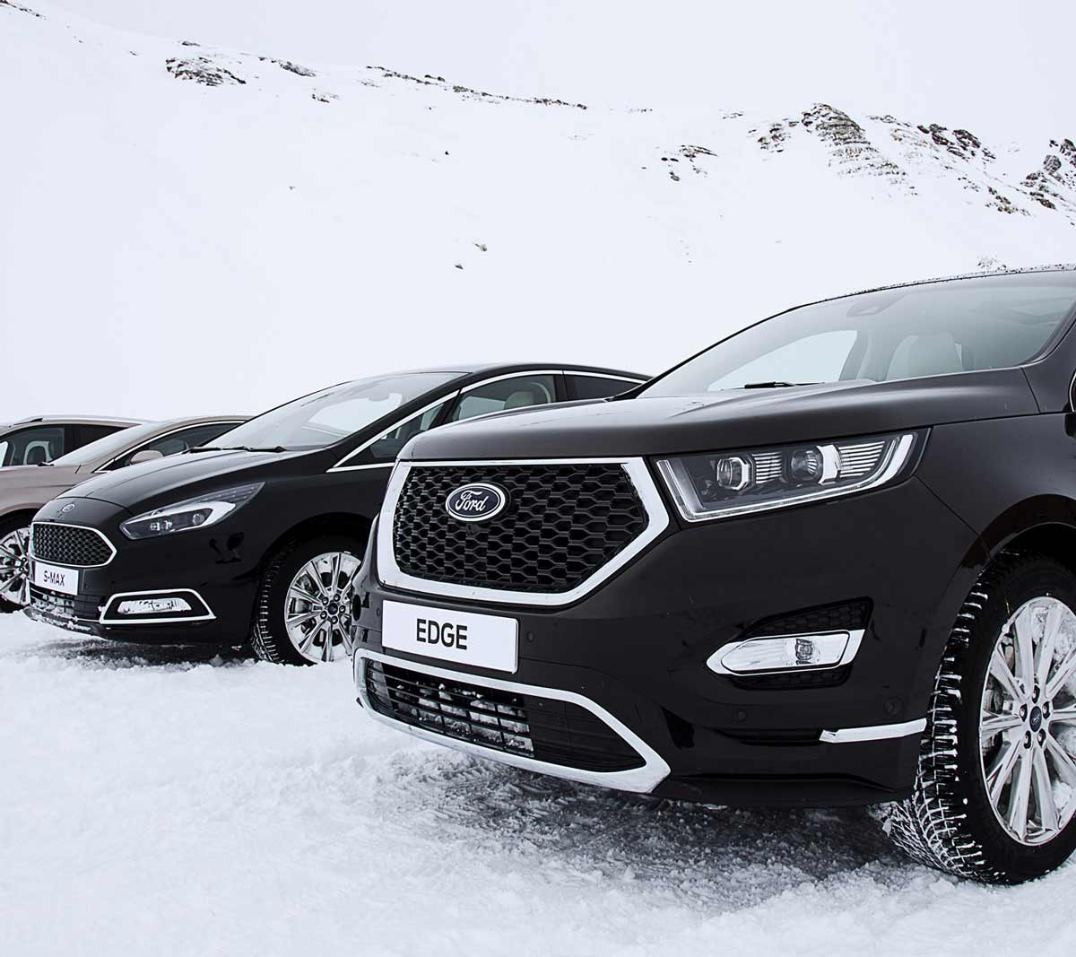 Gama Ford en la nieve