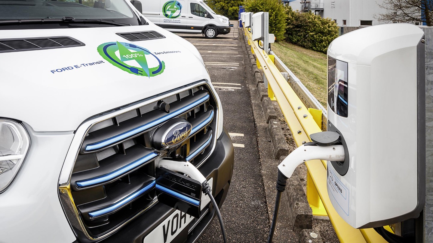 Ford E-Transit, una furgoneta eléctrica de carga