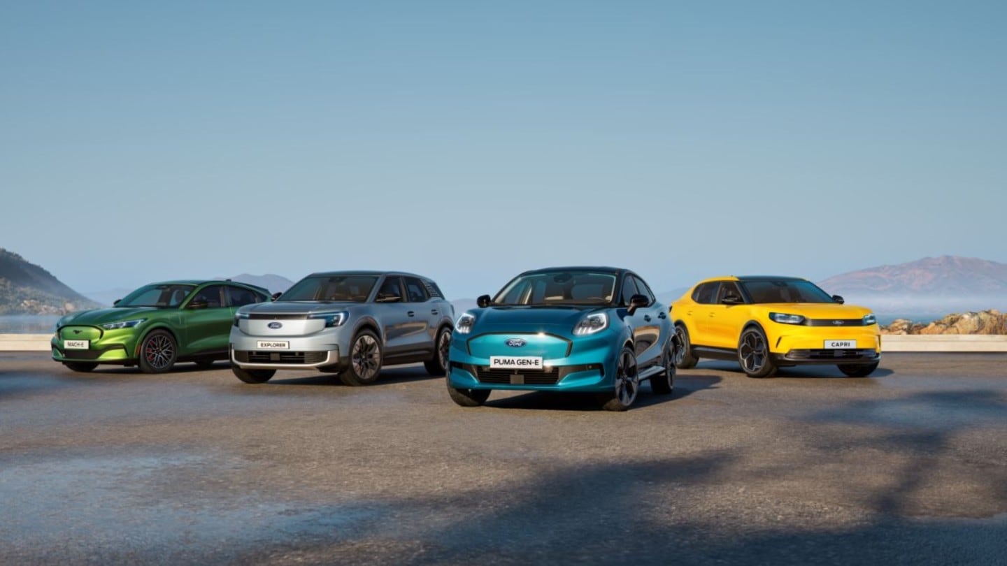 Gama eléctrica de Ford Puma Gen-E, Capri, Explorer y Mach-E