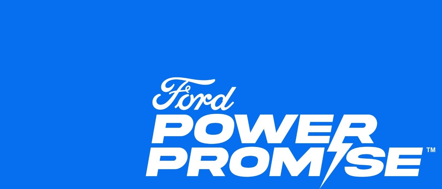 Ford Puma Gen-E,  Ford Explorer, Ford Capri y  Ford Mustang Mach-E en línea junto a un gráfico de Go Electric sobre un fondo azul.