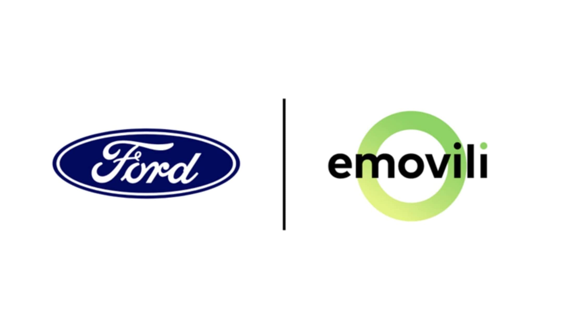 Acuerdo logo Ford y red de cargadores Emovili 