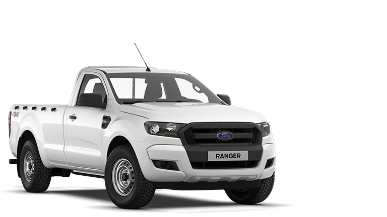 White Ford Ranger