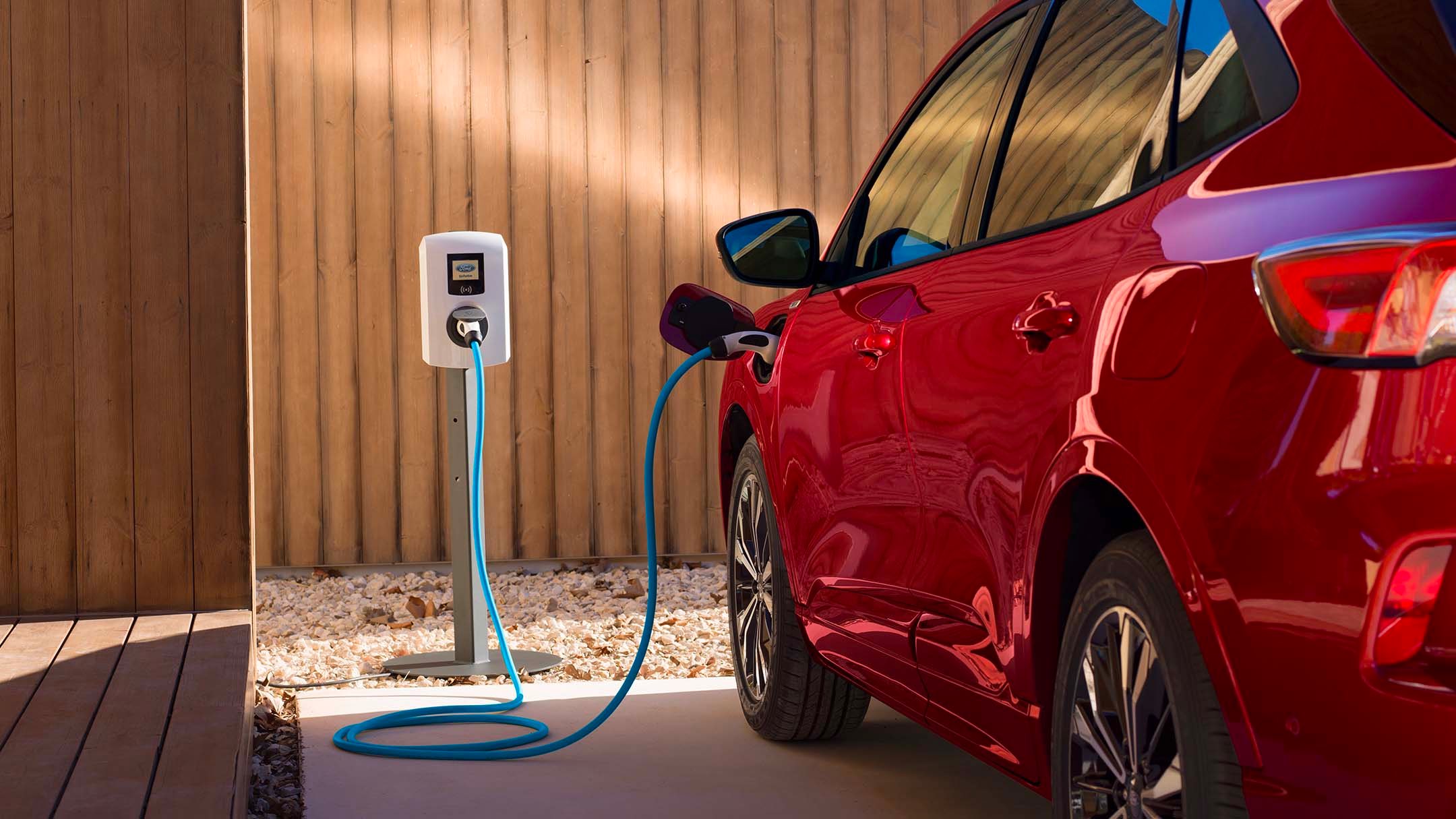 Hybrid car charging