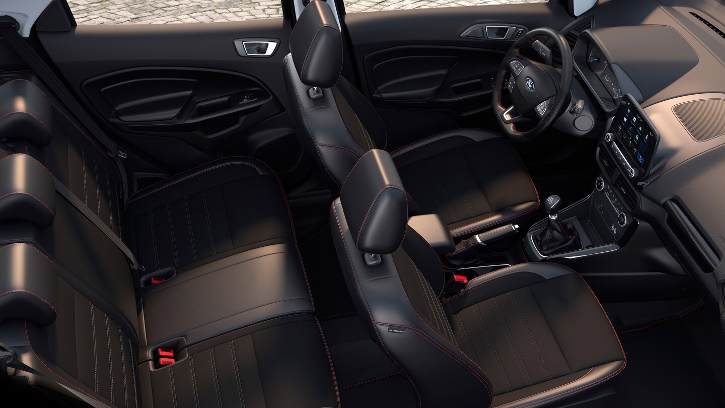 Vista aérea interior del Ford EcoSport