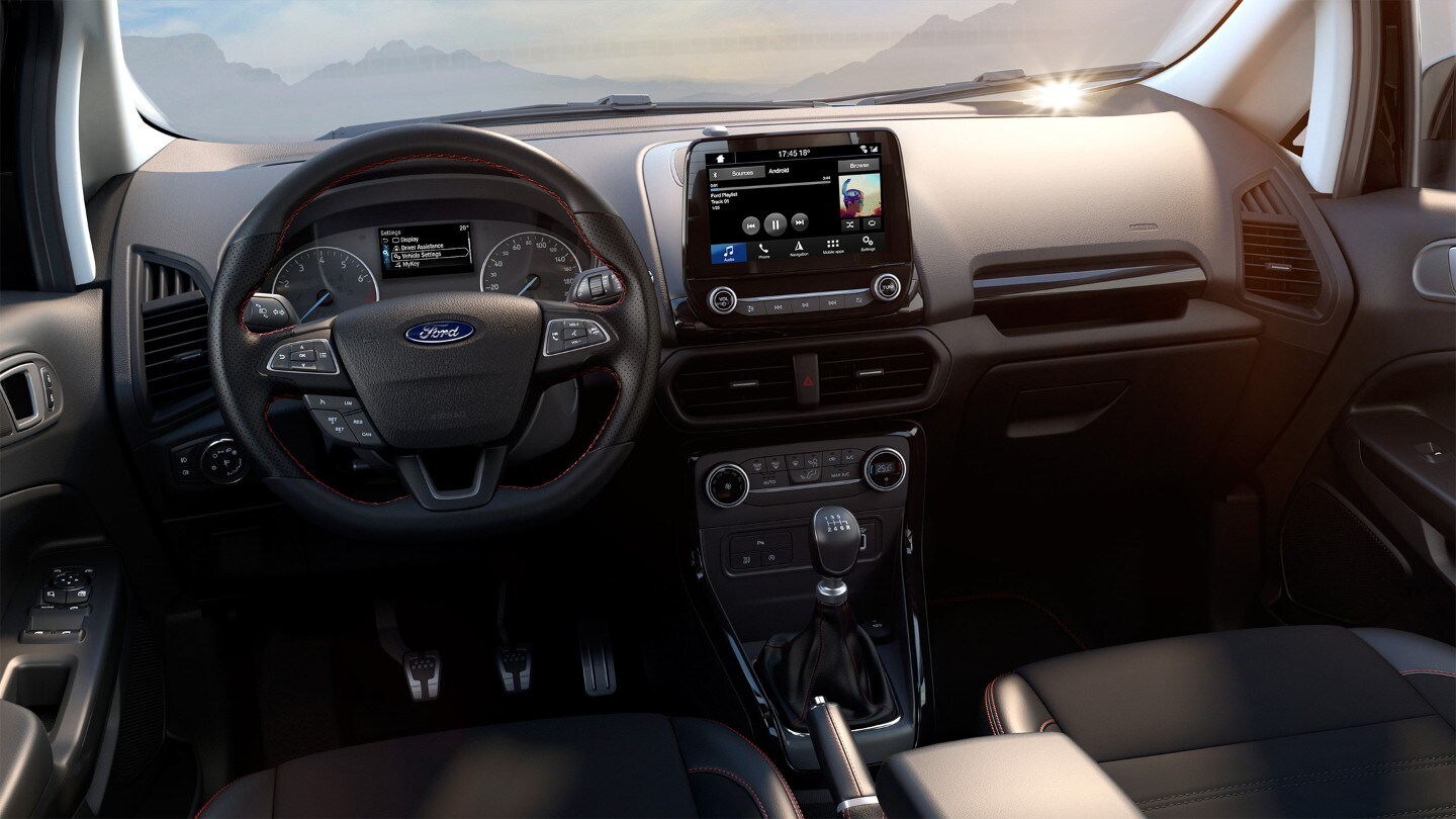 Tablero de mandos del Ford EcoSport con SYNC 3