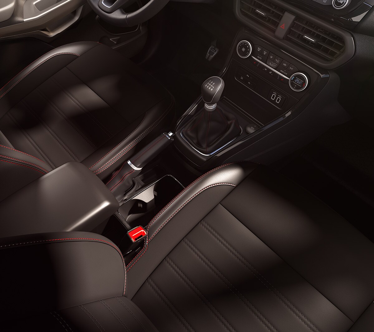 Asientos delanteros del Ford EcoSport
