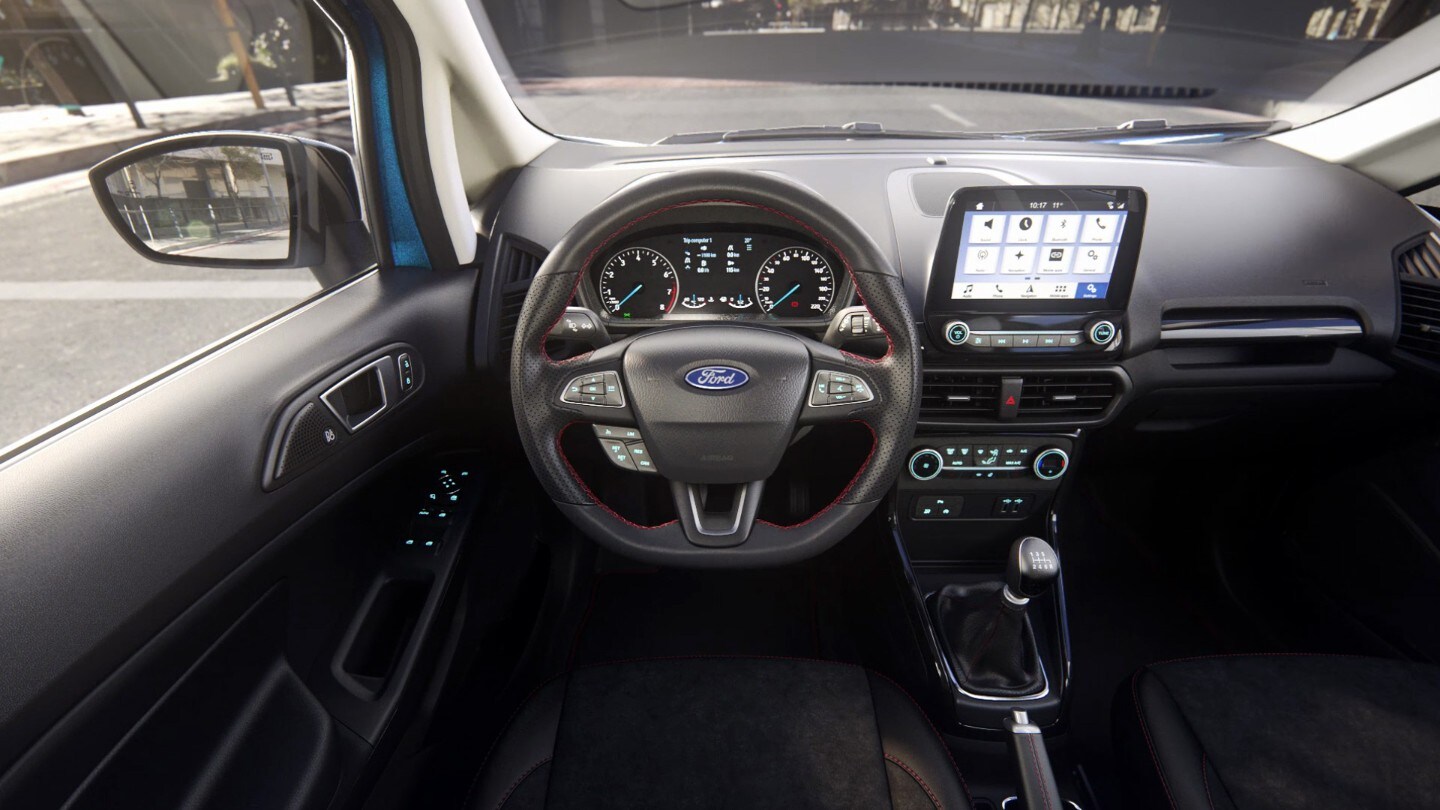 Interior del Ford EcoSport ST-Line