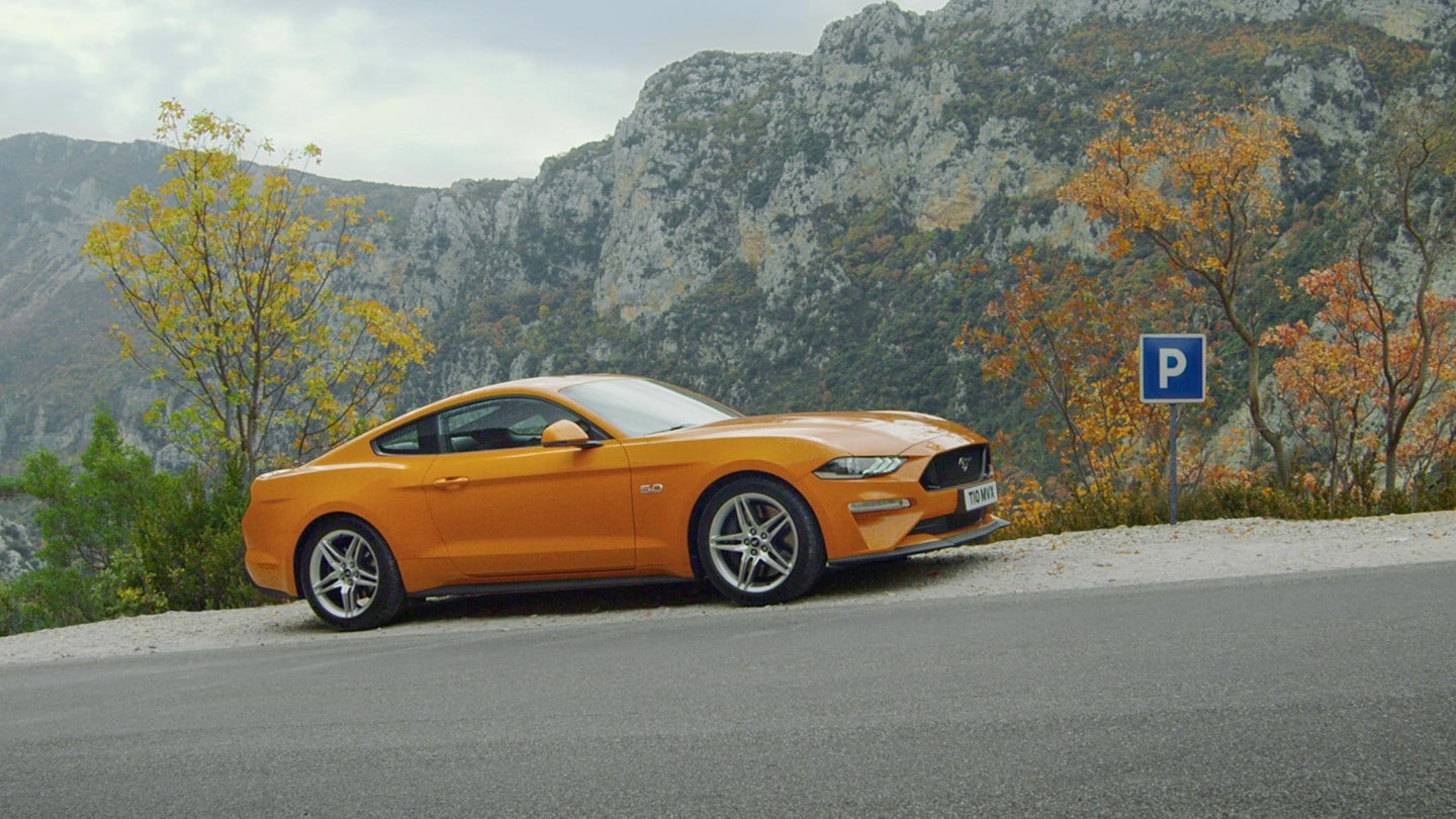 Arranque en pendiente Ford Mustang 