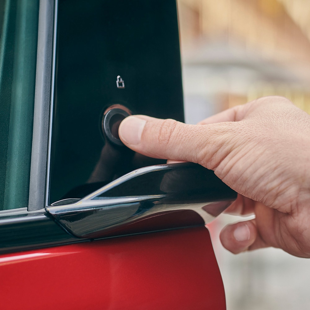 Ford Mustang Mach-E E-latch system