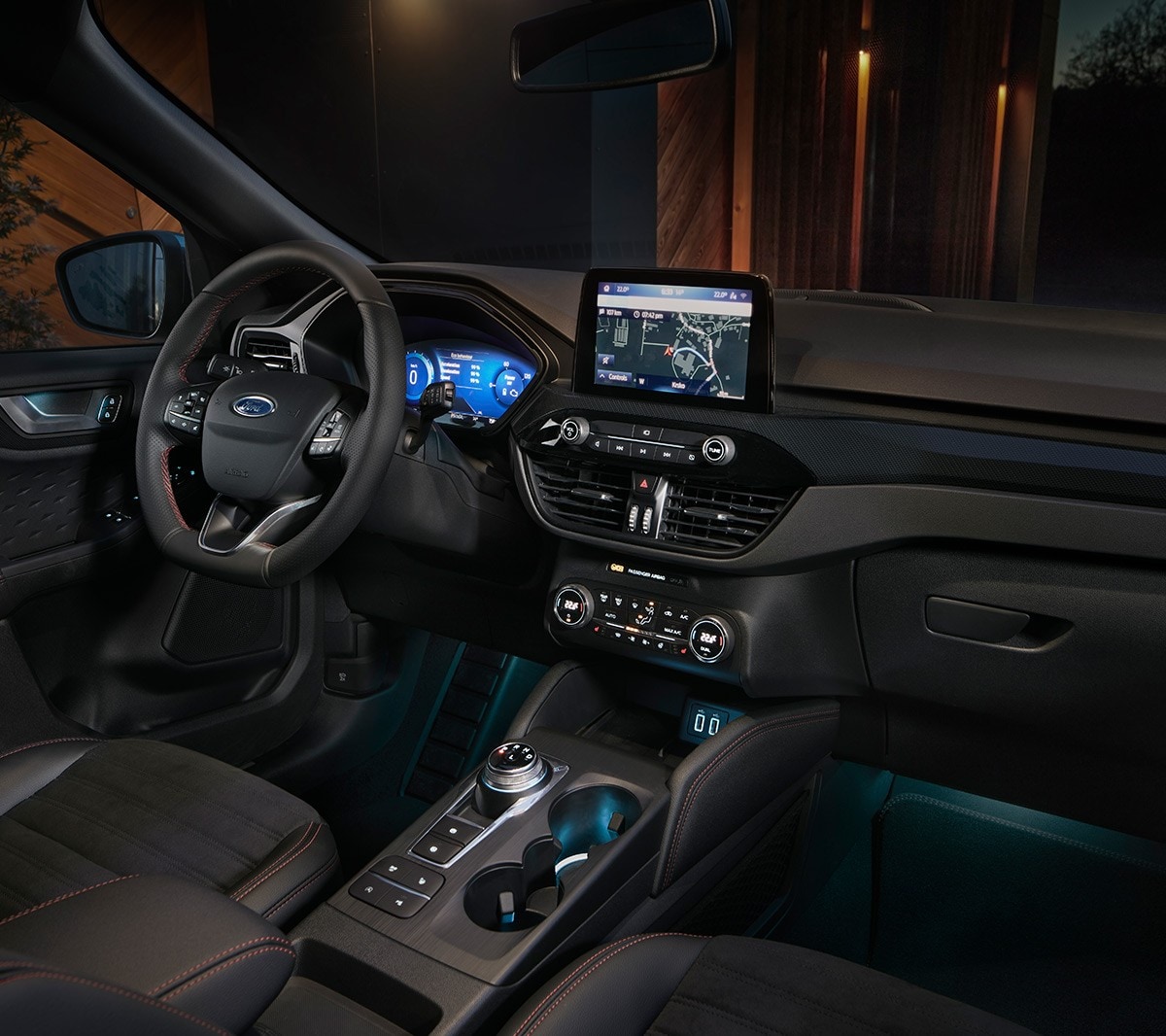 Sofisticado interior Nuevo Kuga 