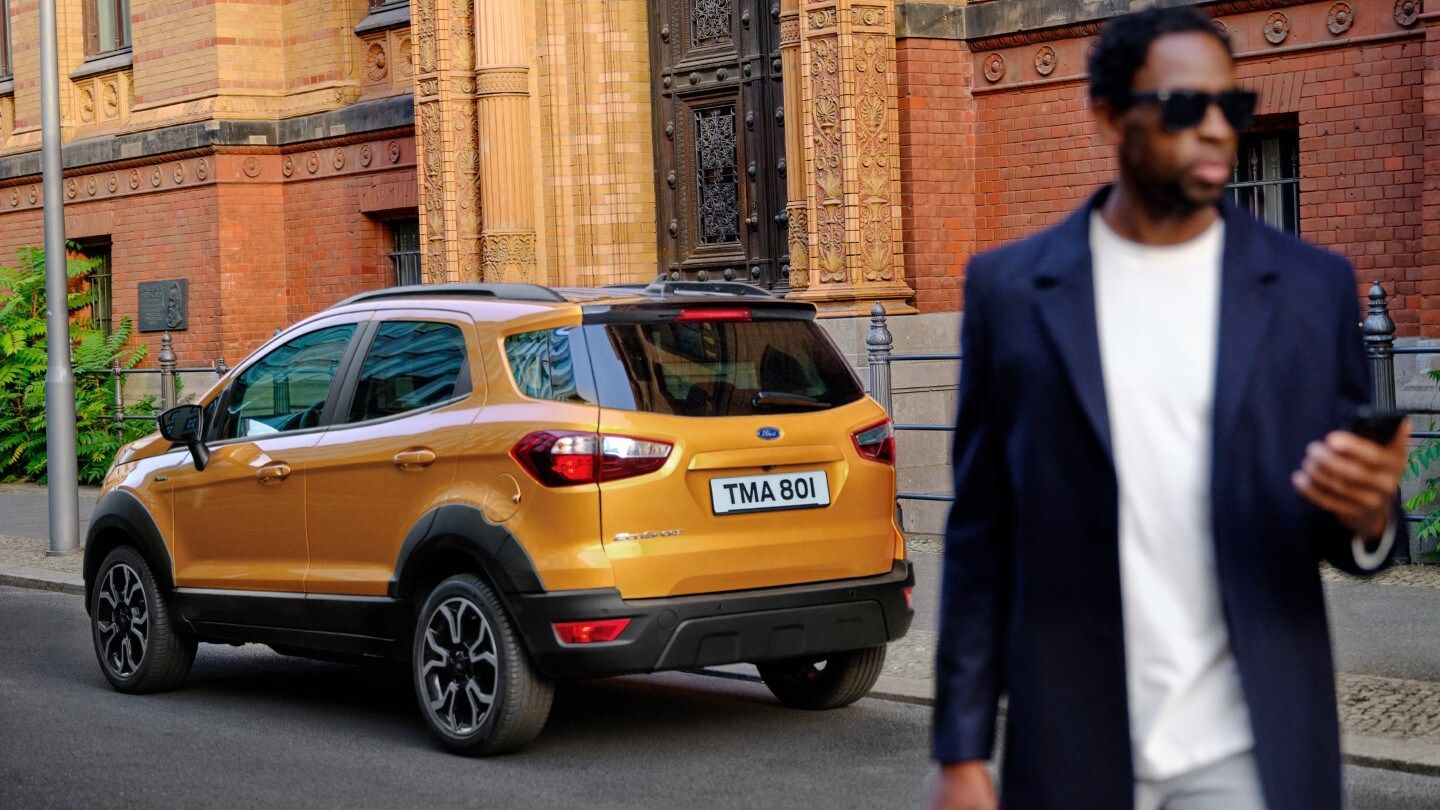 Vista trasera Ford EcoSport Active