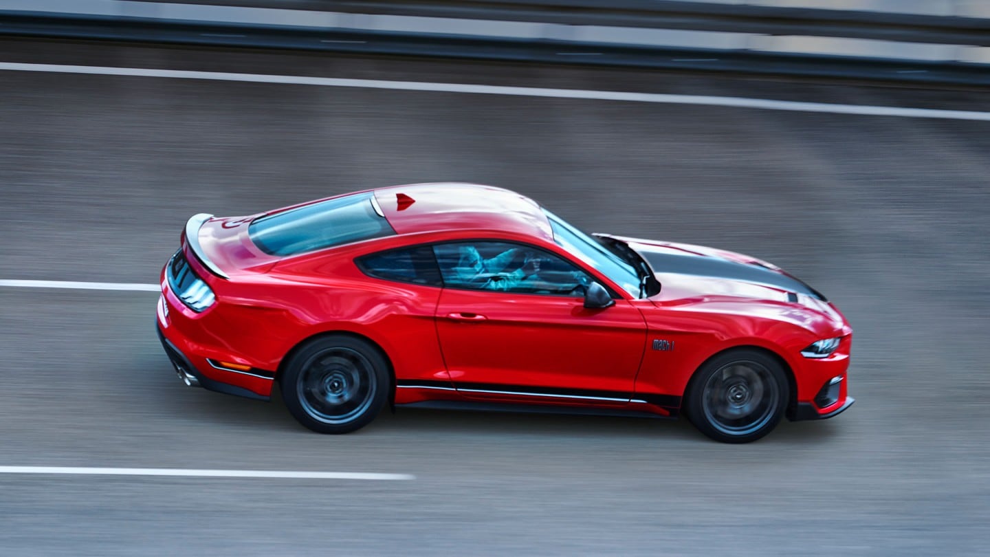 Estilo aerodinámico Ford Mustang 