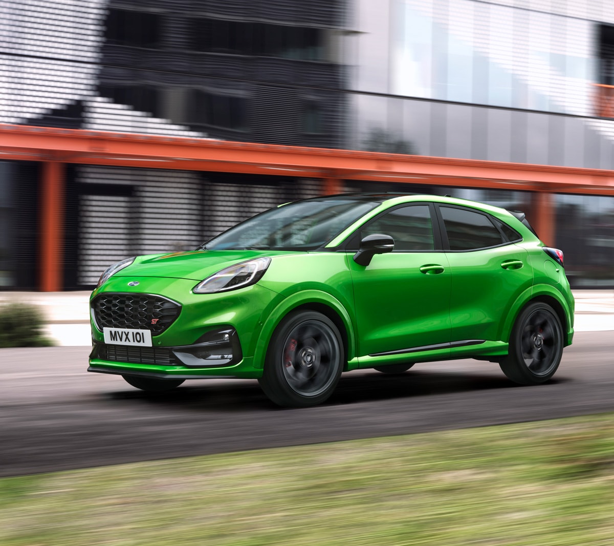 Vision frontal del Nuevo Puma ST 