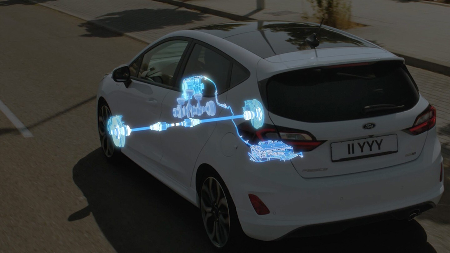 Nuevo Ford Fiesta Mhev transmisión