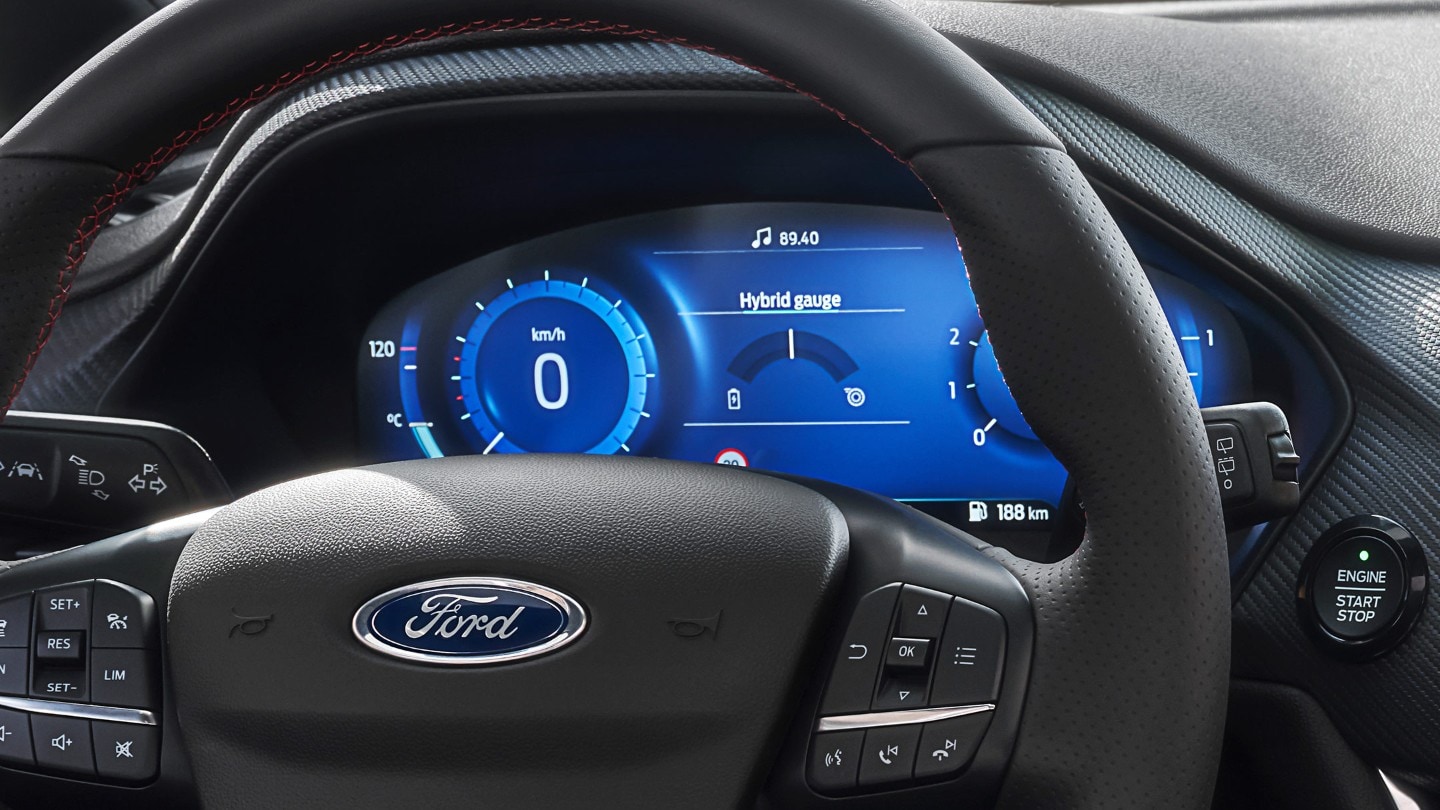 Panel digital de instrumentos de coche Ford