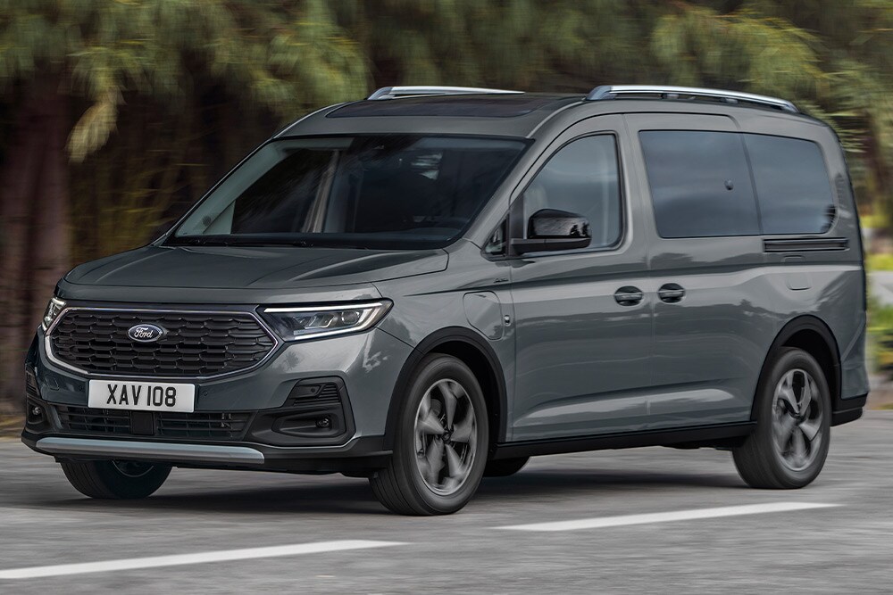 Ford Transit Connect front three quarter view