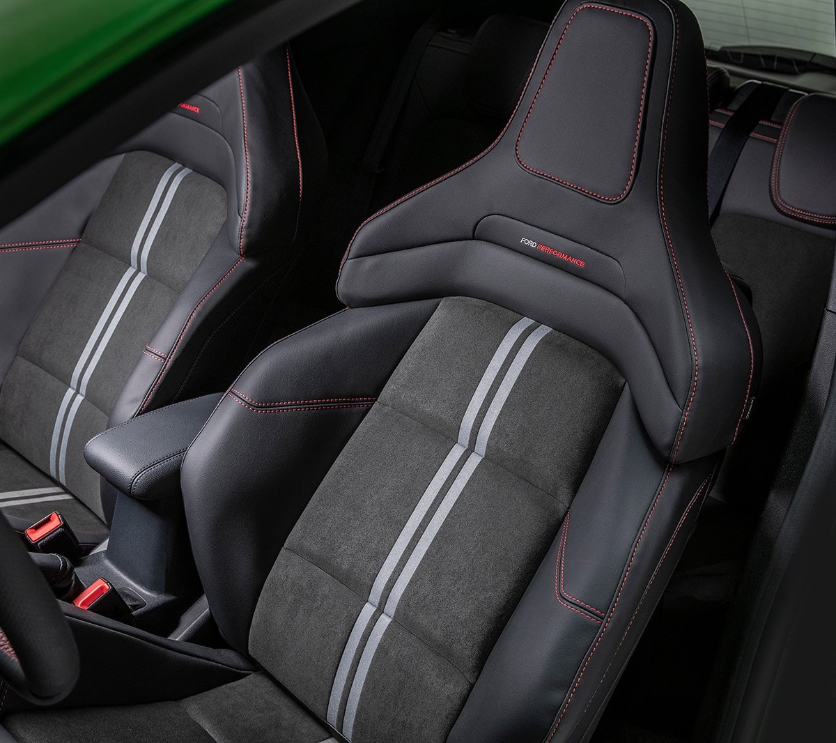 Interior del Ford Fiesta ST.