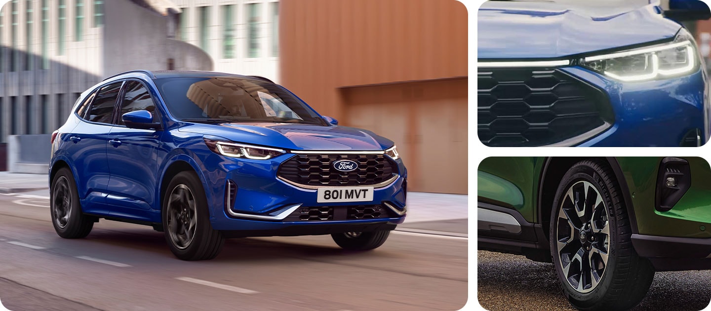 SUV familiar azul