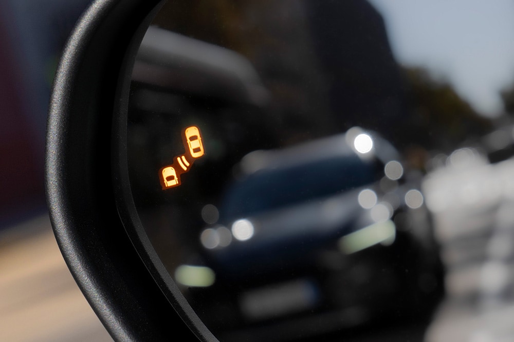 Retrovisor coche híbrido gasolina