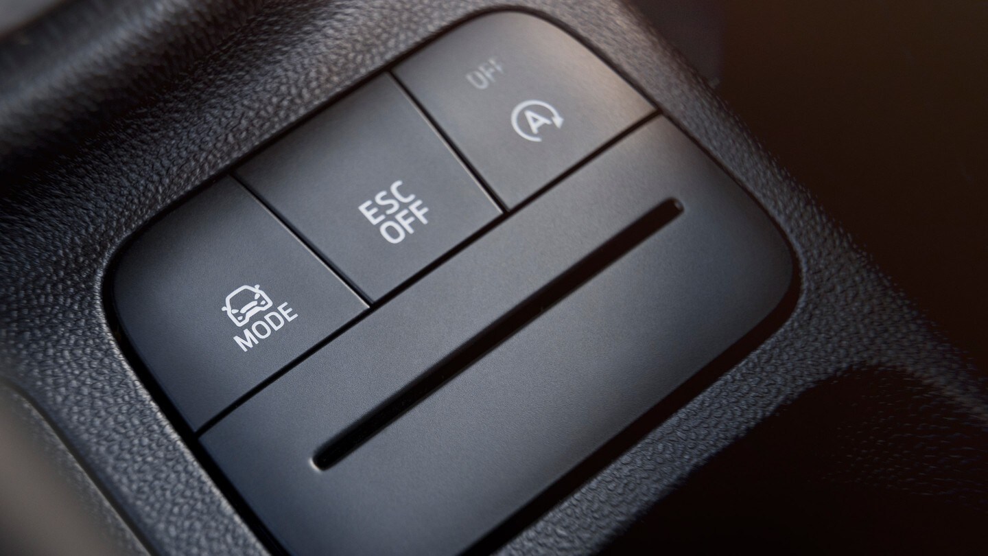 Ford Active Range close up of selectable drive modes