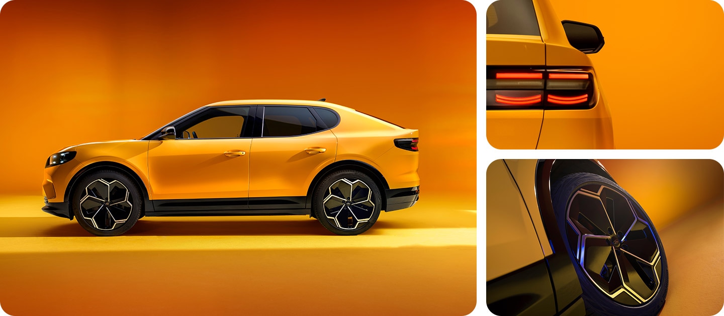 Exterior del SUV coupé