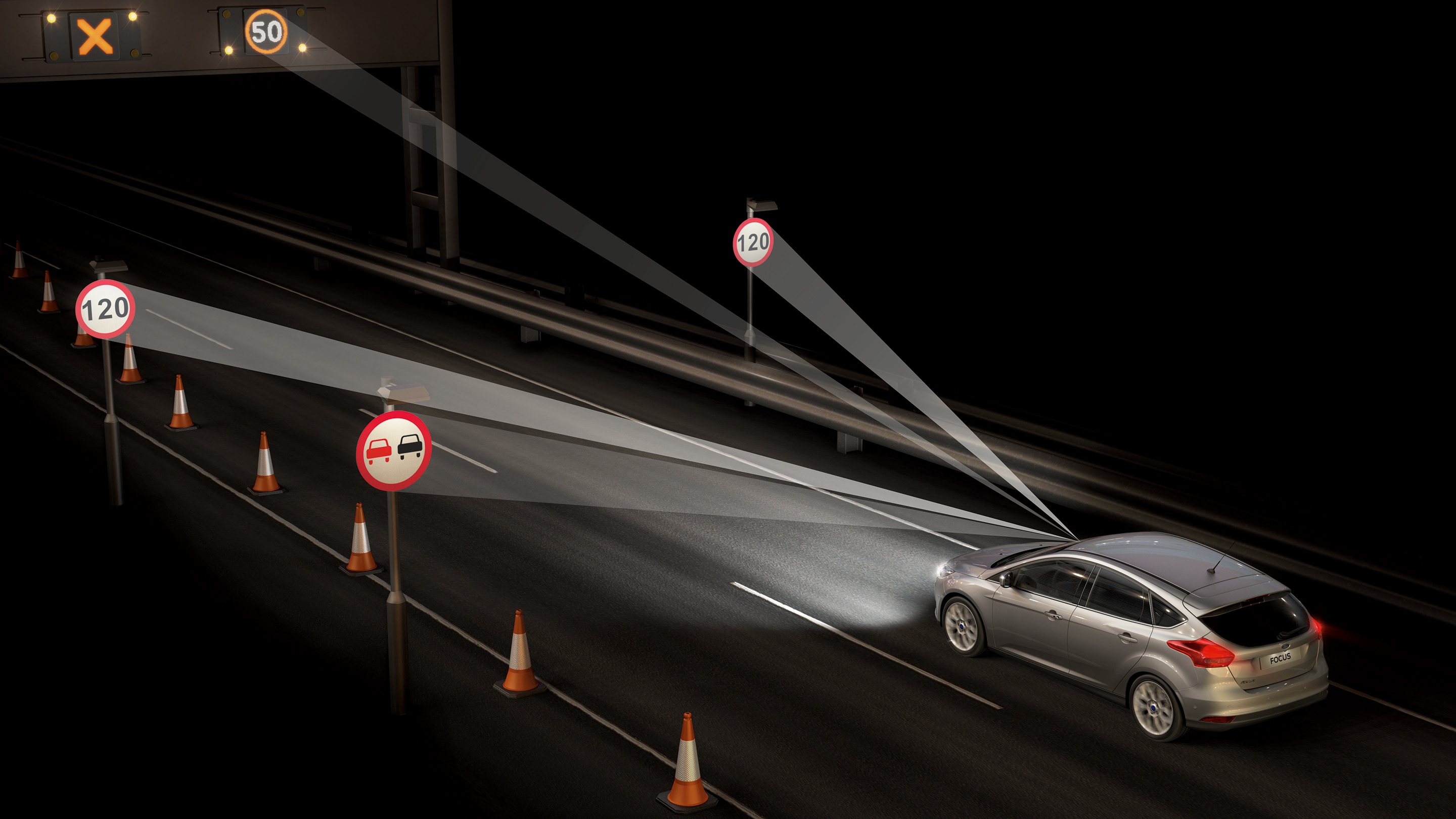 Limitador de velocidad ajustable con reconocimiento de señales de tráfico 