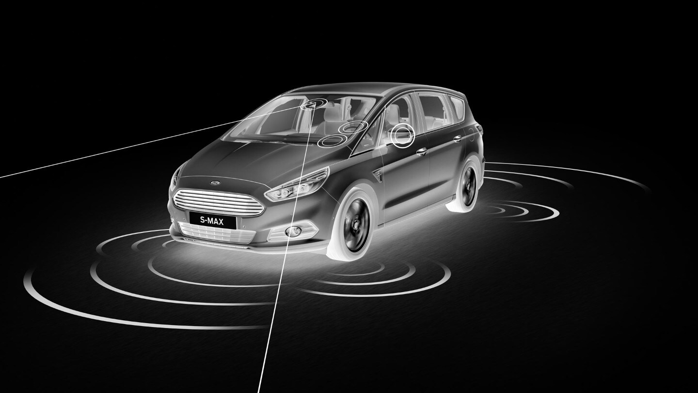 Ford S-MAX showing the Intelligent Protection System feature