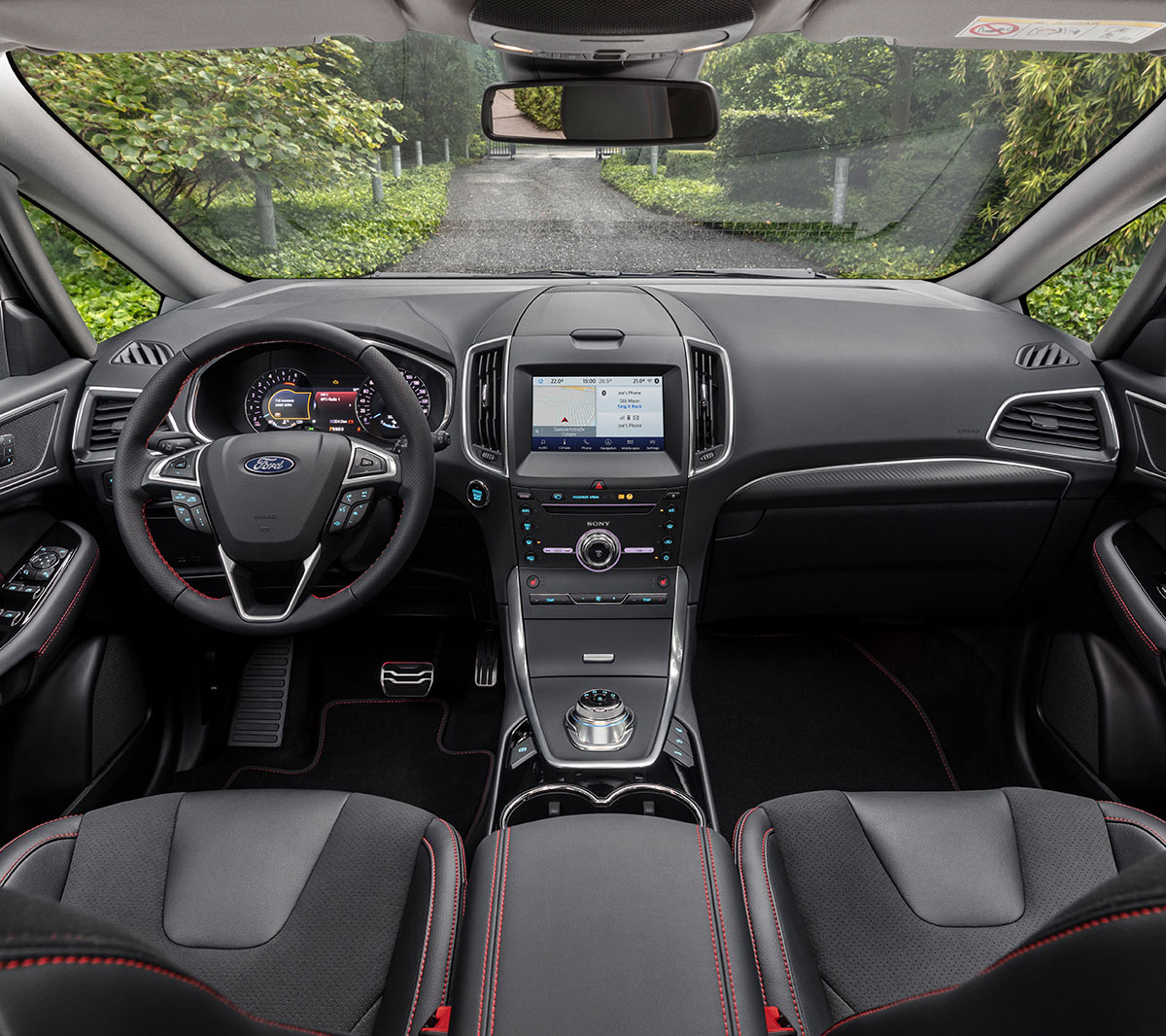 Vista interior Ford S-MAX