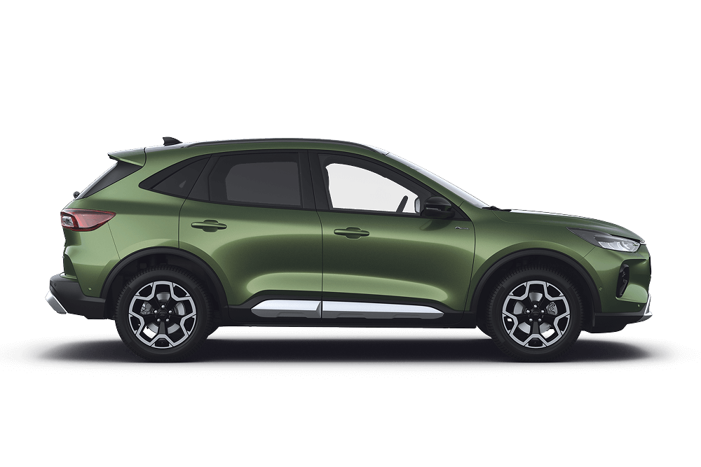 Perfil lateral de un Kuga