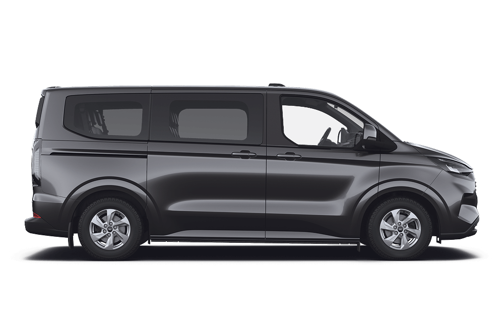 Perfil lateral de un Tourneo Custom