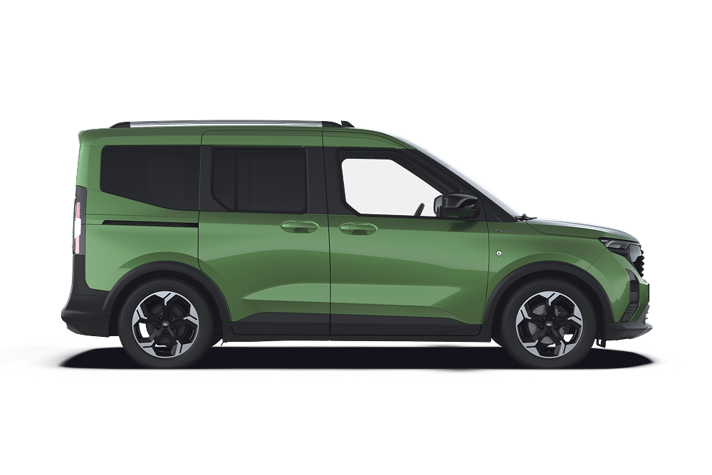 Perfil lateral de un Tourneo Courier