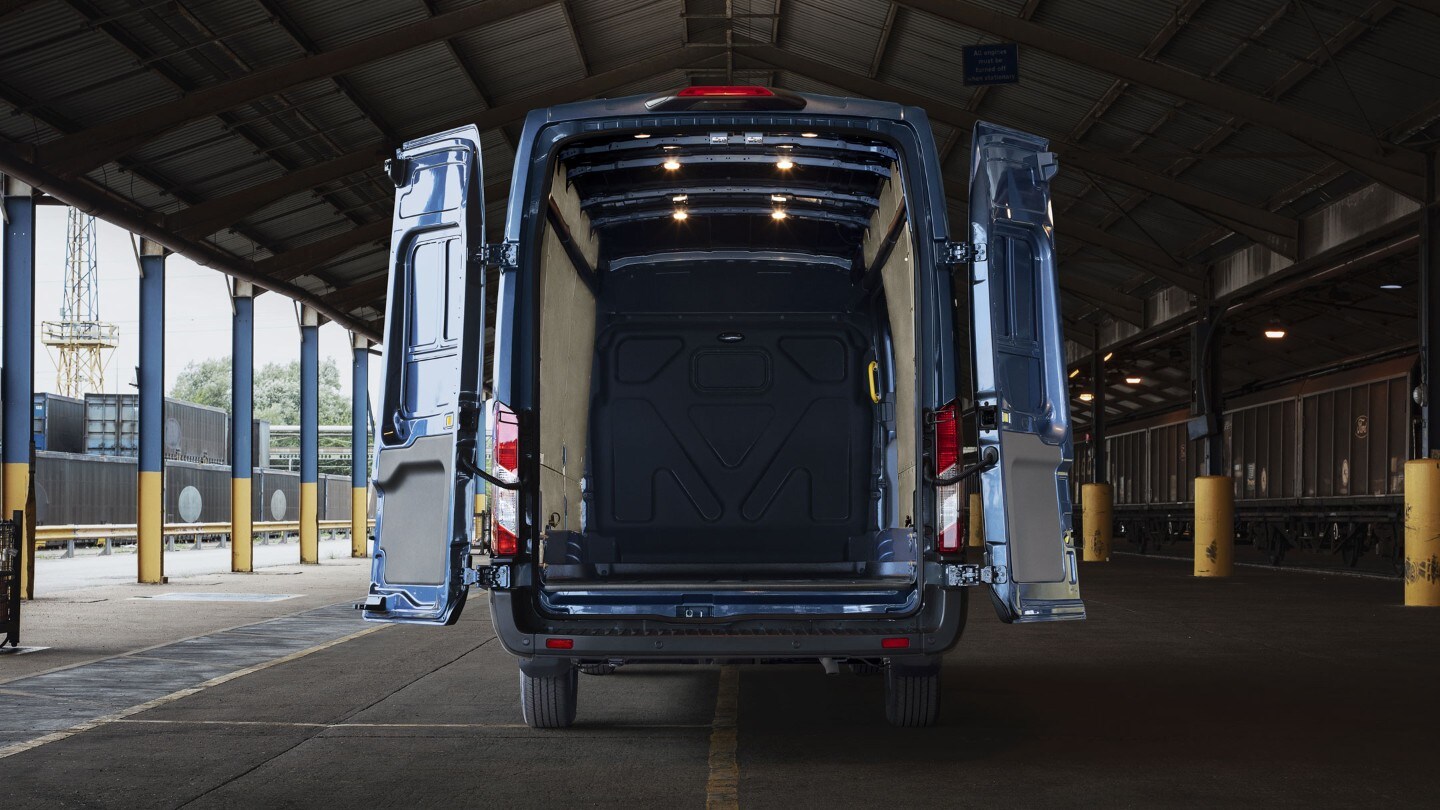 Puertas traseras de la Nueva Ford Transit