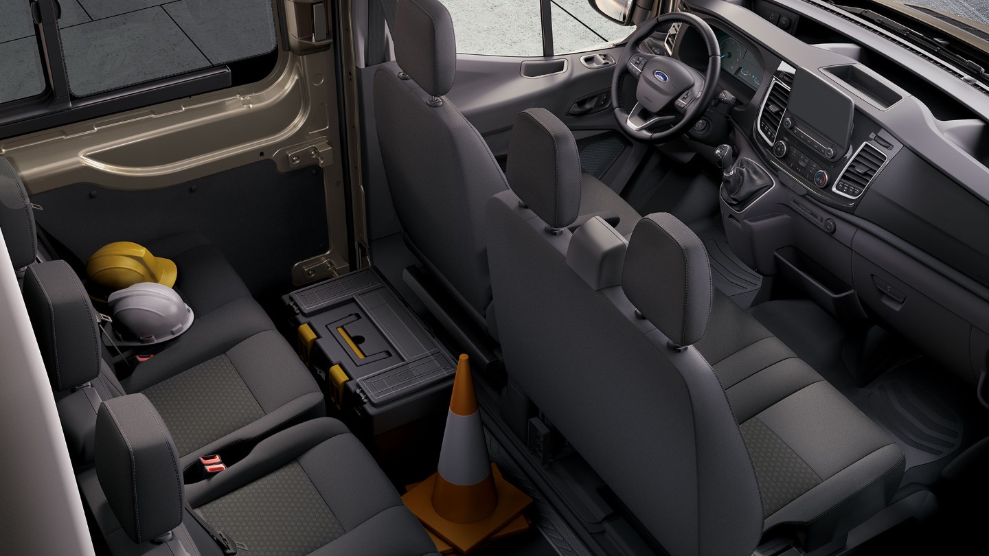 Interior de la nueva Ford Transit