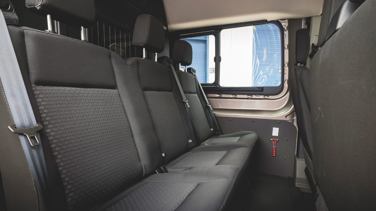 Ford E-Transit interior