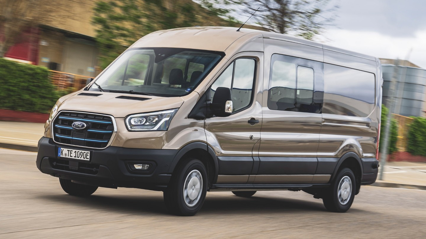 Ford E-Transit Doble Cabina Conducción