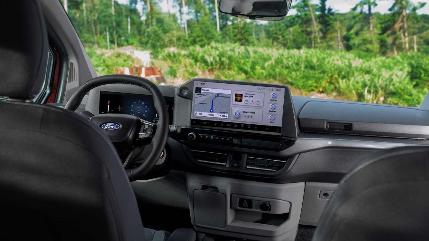 Nueva Ford Transit Custom Nugget pantalla táctil de conectividad