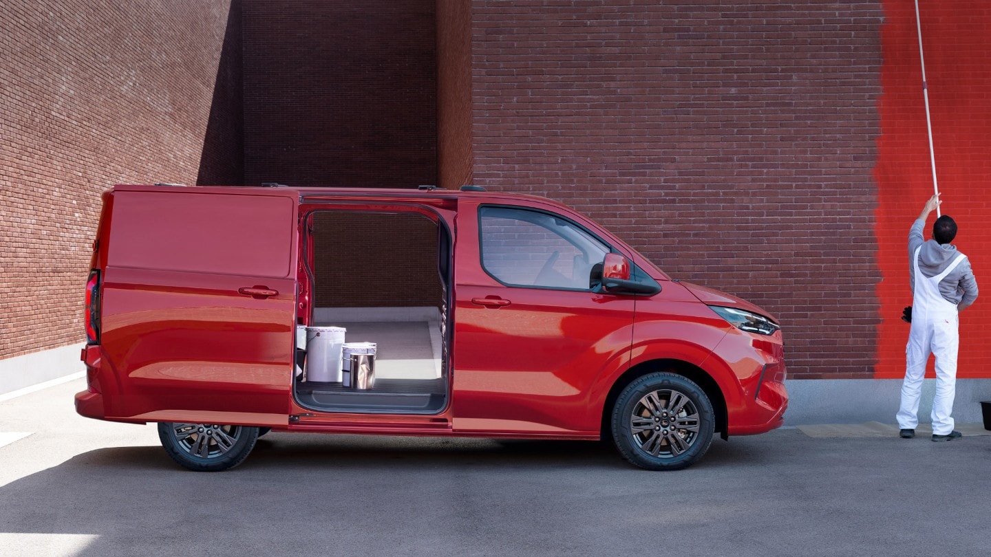 Ford Transit Custom vista de perfil