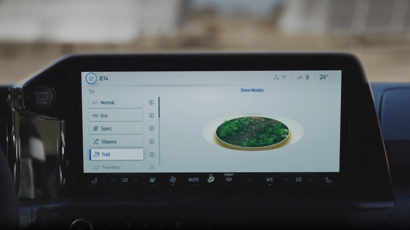 Modos de conducción Ford Transit Custom