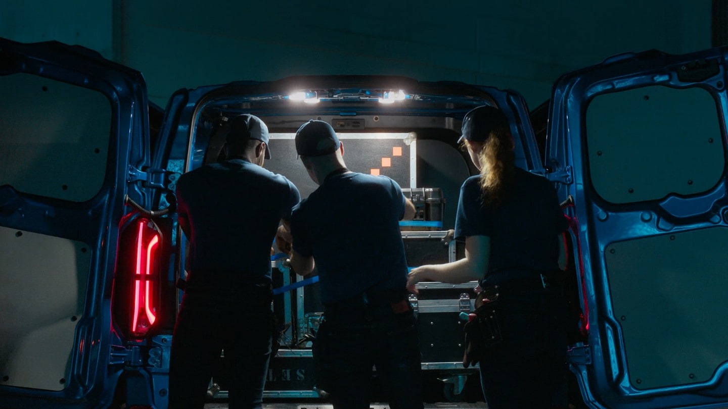 Ford Transit Custom luz led espacio de carga