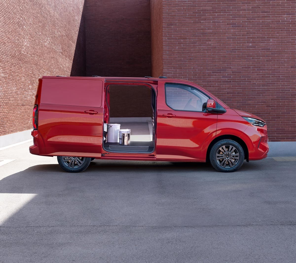 Ford Transit Custom vista lateral