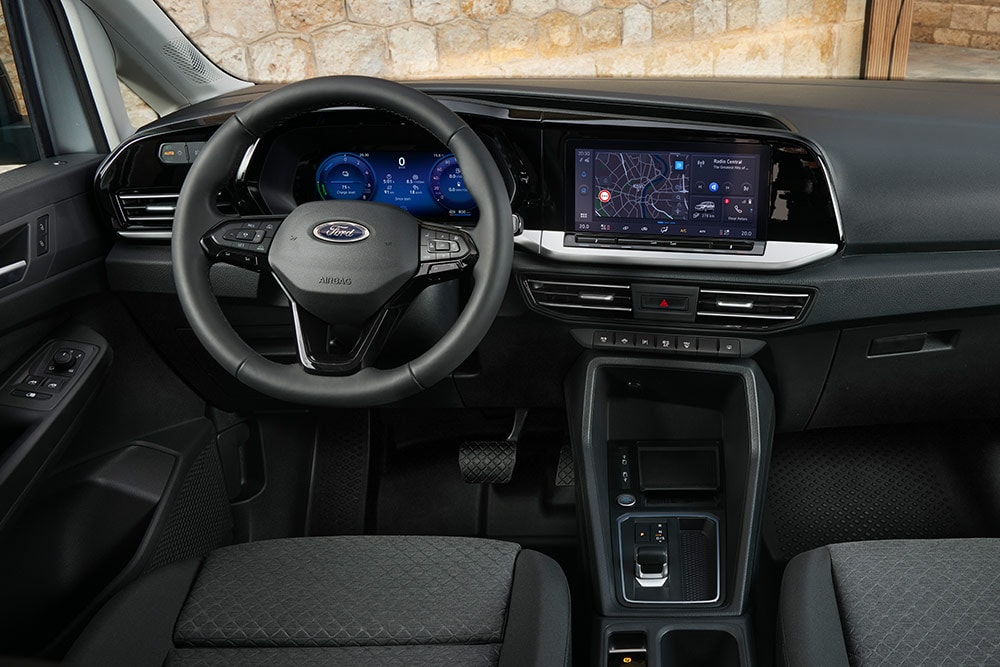 Transit Connect en color rojo