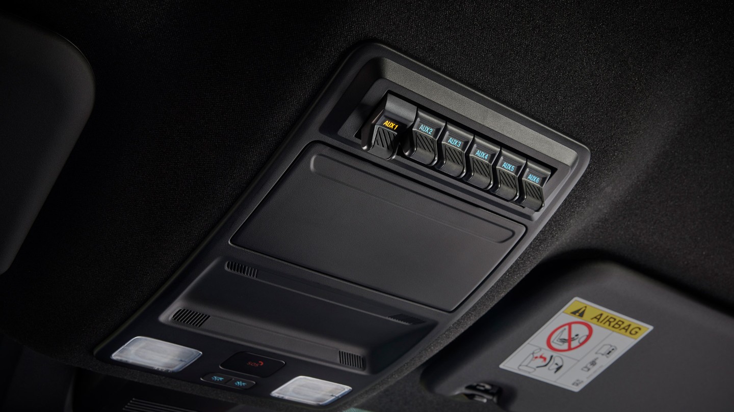 All-New Ranger auxiliary switch panel