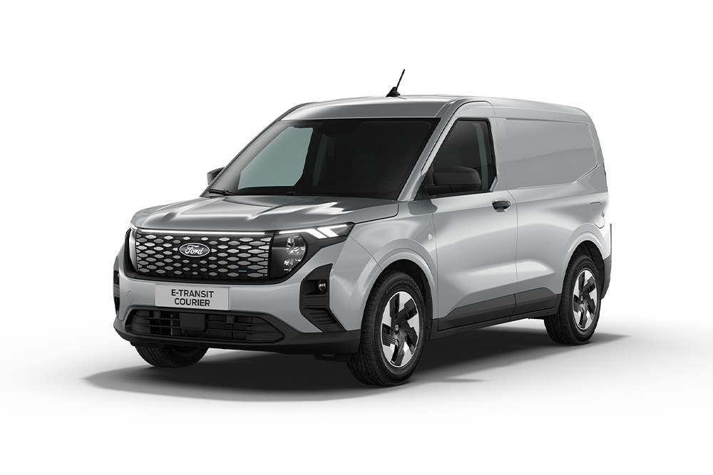 Ford E-Transit Courier plateado