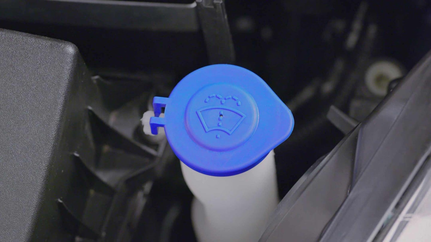 How to check and refill your washer fluid