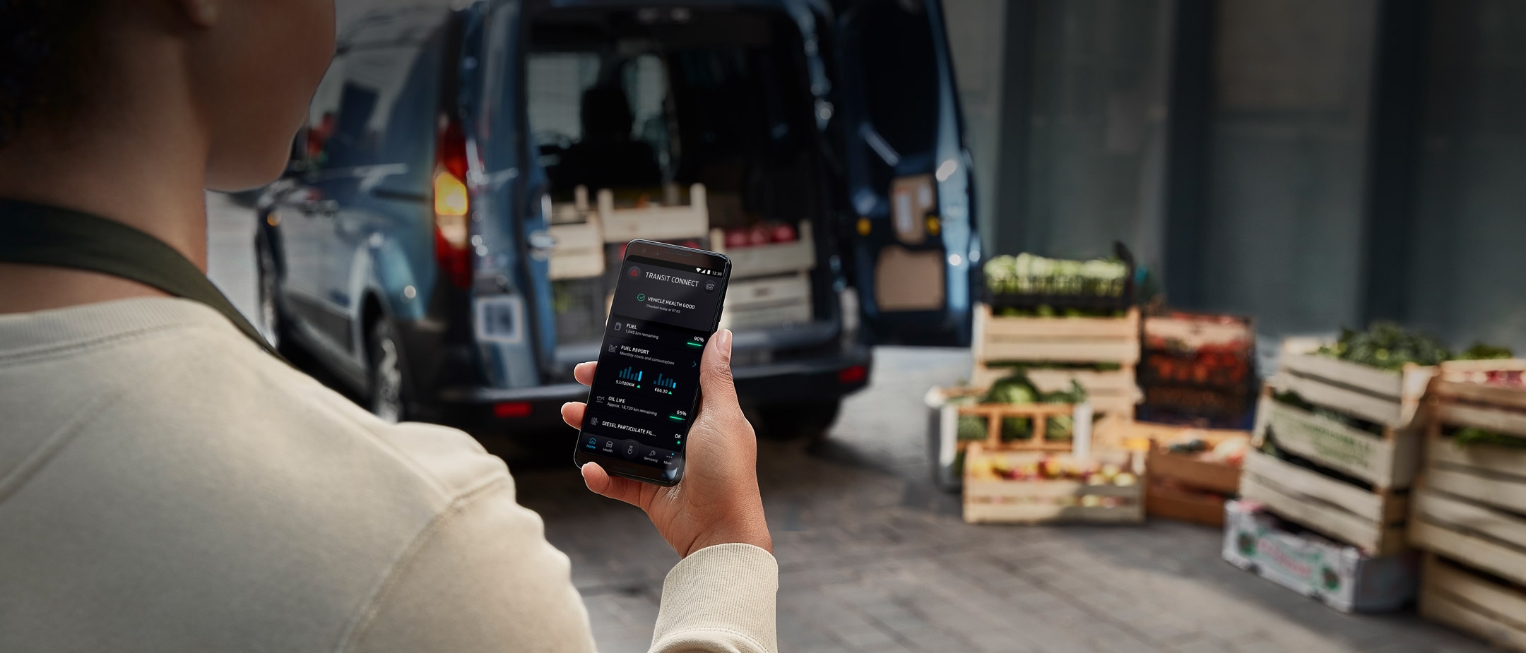 Tecnología Ford para vehículos comerciales