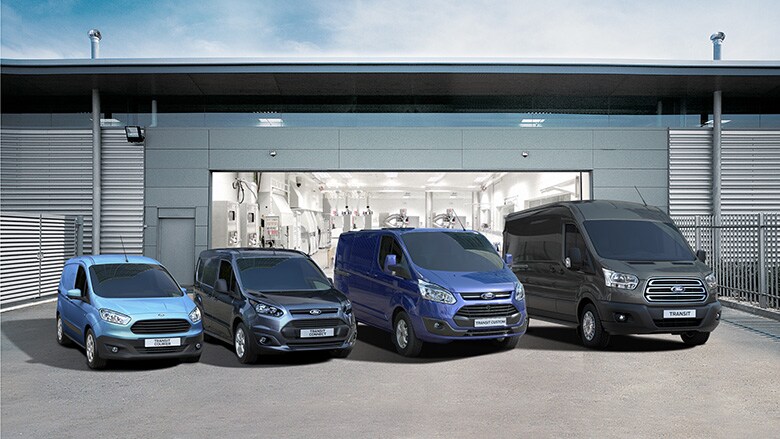 Ford Fleet Business and Transit Centre Commercial Vehicle range